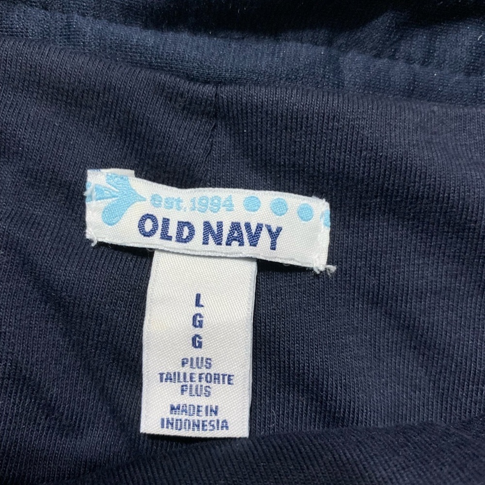 New! SKORT. Knit. Old Navy Girls Large Side Zip Navy Blue Dress Skort - Picture 6 of 7